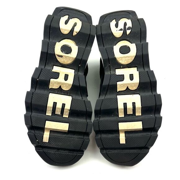 Sorel Black and White Women's Sneakers - Picture 8 of 9